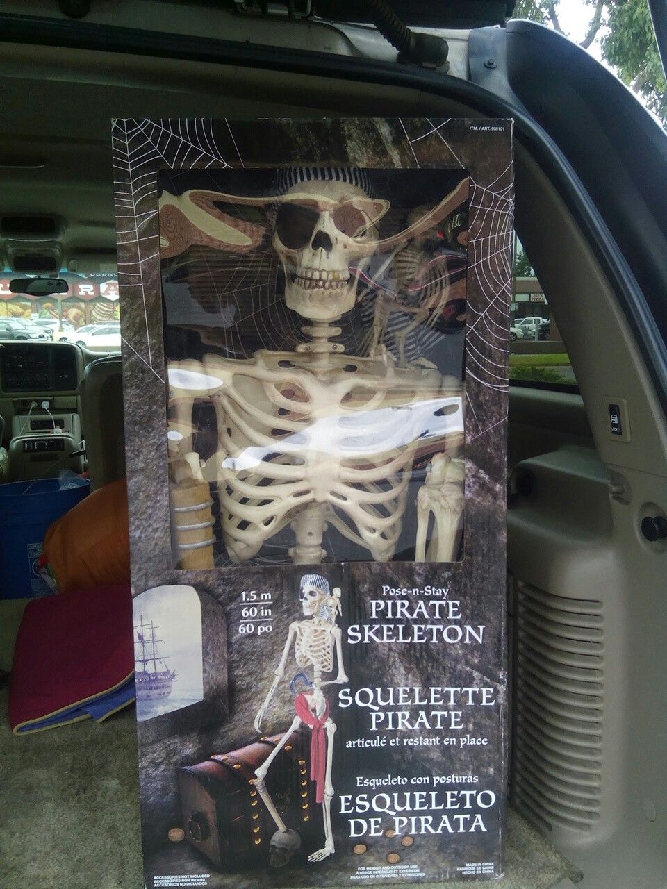Lifesize Pirate skeleton Halloween
