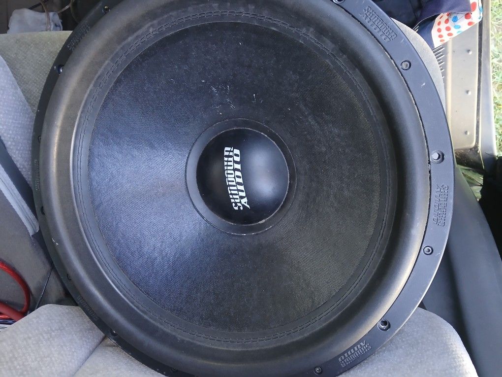 SUNDOWN SA V2 18 INCH SUBWOOFER
