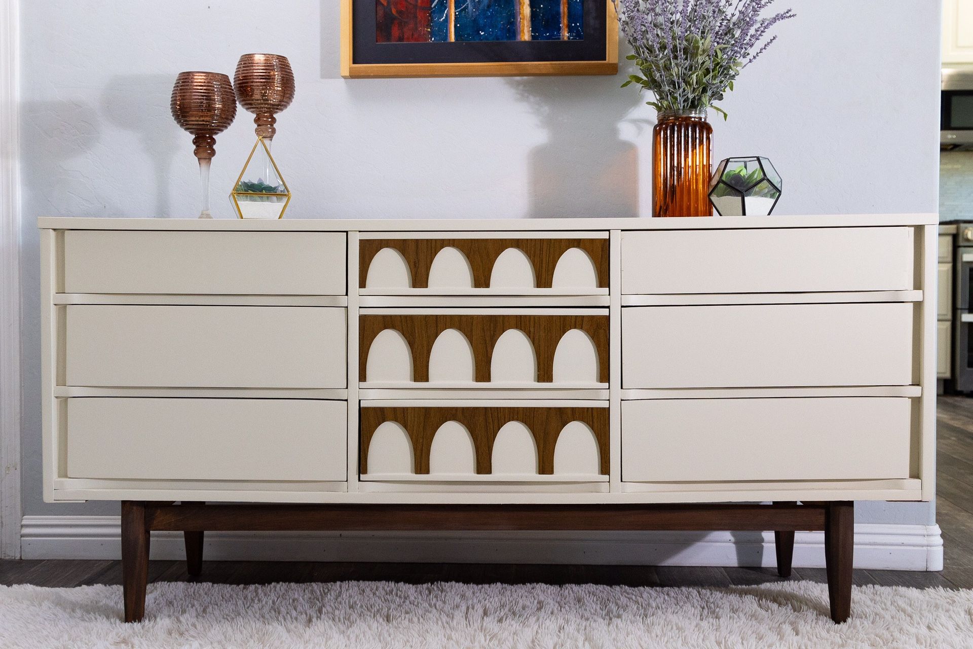 Vintage MCM Kroehler Custom Crafted Dresser for Sale in Mesa, AZ OfferUp