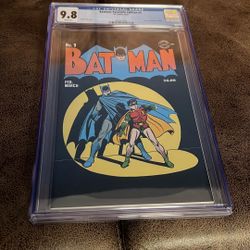 Batman CGC 9.8 Facsimile #9 