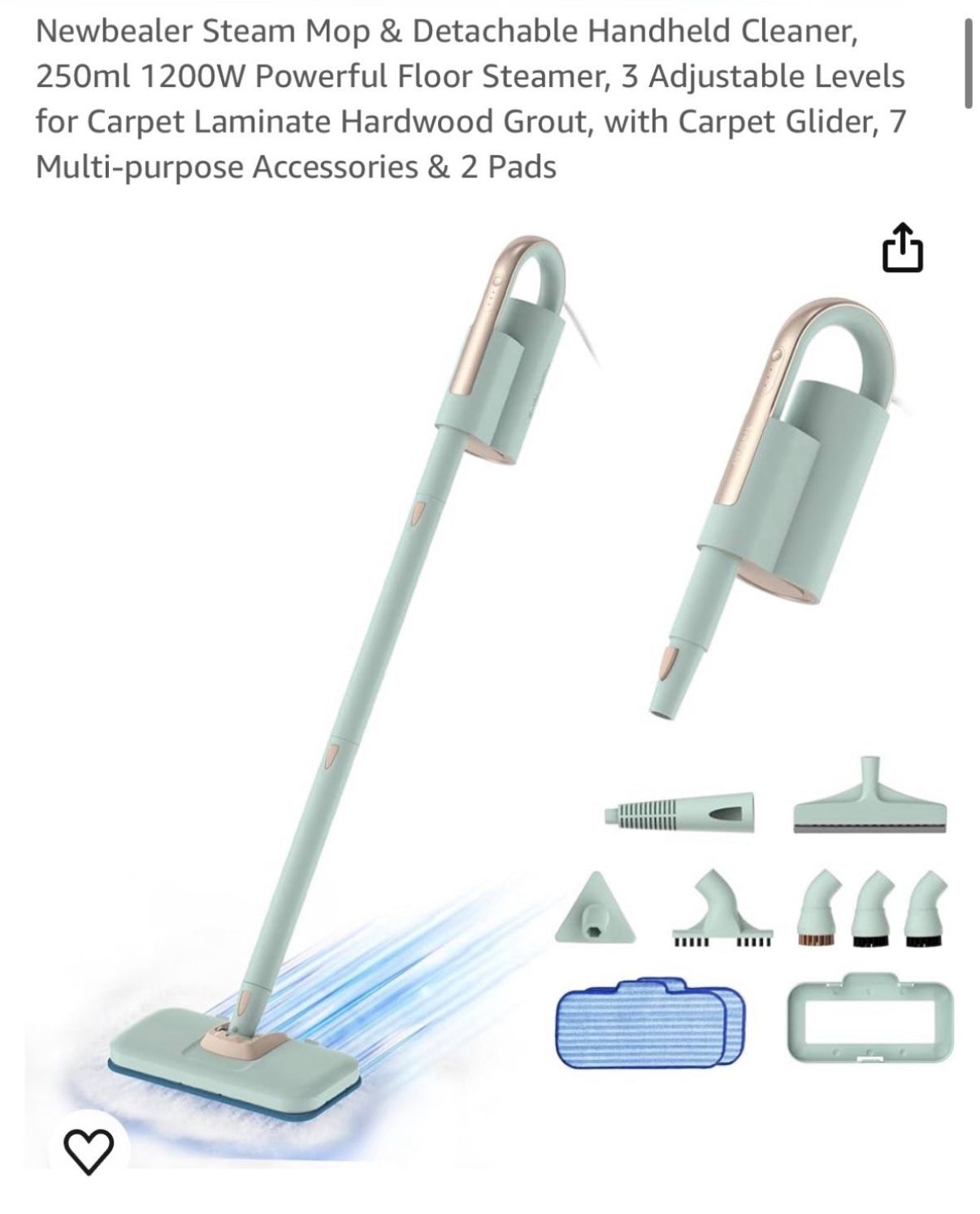 brand new steam mop