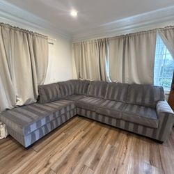 Living Spaces Sectional Couch