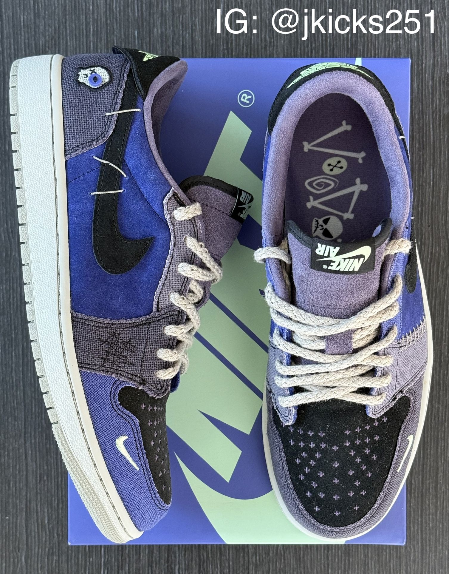 Jordan 1 Retro Low OG “Zion Voodoo 2.0” (Size 10M and 10.5M Available) | Brand New Deadstock