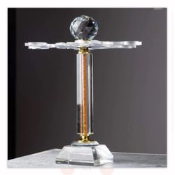 Elegant 1-6 Stemware Acrylic & Crystal Wine Glass Holder