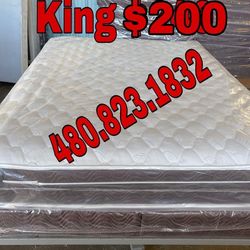 NEW KING PILLOW TOP 