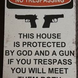 No Trespassing Signs