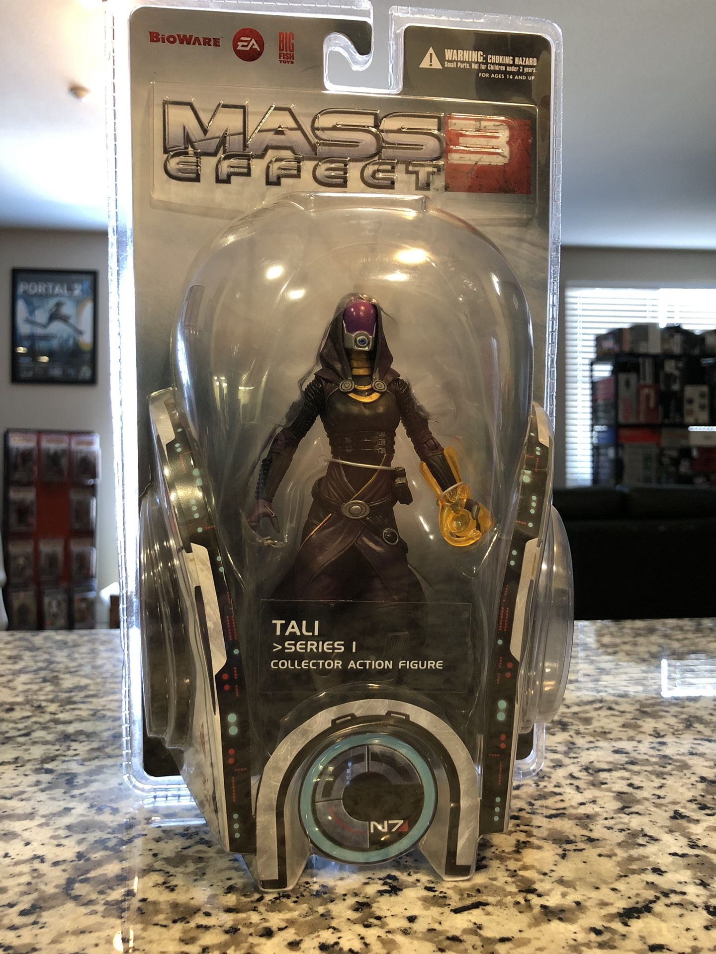 Mass Effect 3 Tali Action Figure Series 1 New Sealed