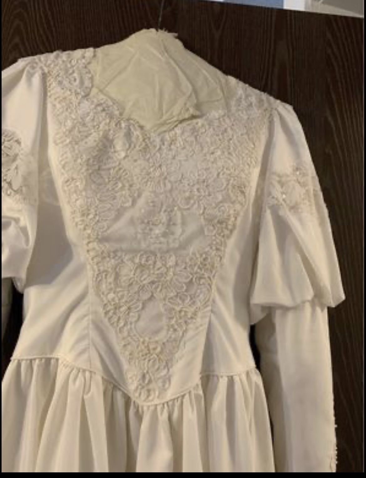 Wedding Bridal Dress 1980’s Size 8
