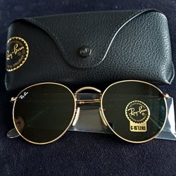 Ray Ban 3447N Gold Metal