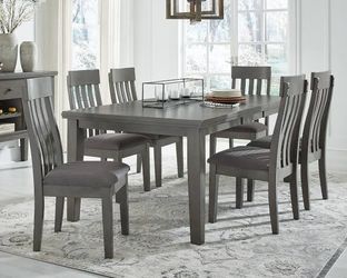 60"-78" Extendable Dining Table w 6 chairs