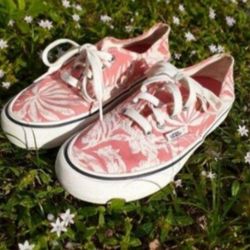 Vans Unisex Shoes Size 5 Men - 6.5 Woman In Excelent Condition 