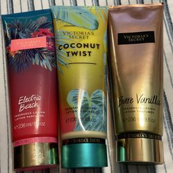 3 Victoria Secret Lotions—$25 Firm,No Holds Or Spam