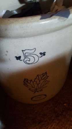 Antique 5 gal crock