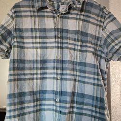 Mens GAP Short Sleeve Button Down