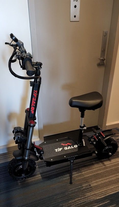 TIF-GALOP ADULT ELECTRIC SCOOTER 5600W/27AMP/60V, (BRAND NEW)