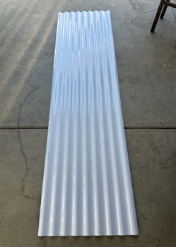White Roofing Panels