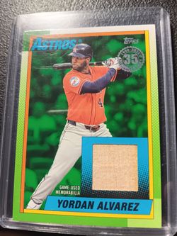 2025 topps 1990 relic Yordan Alvarez