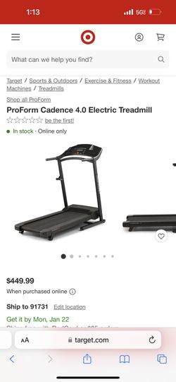 Pro form Treadmill