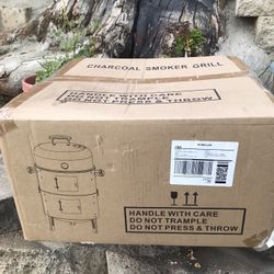 Charcoal Smoker Grill $50