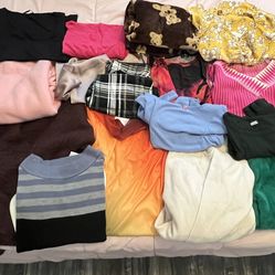 Bundle of women’s clothes