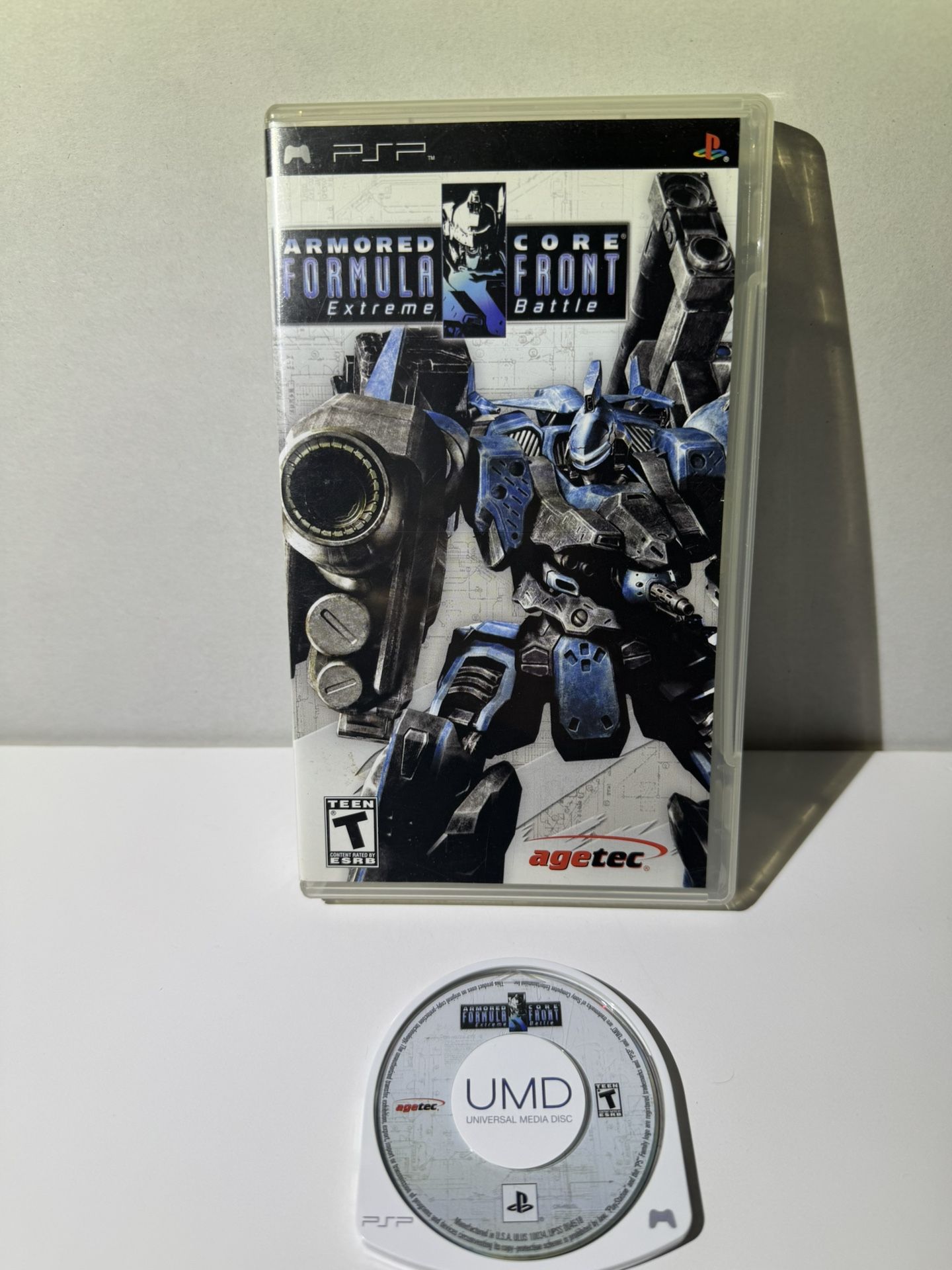 Armored Core: Formula Front Extreme Battle (Sony PSP, 2005) Tested