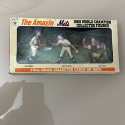RARE BASEBALL 1970 Transogram The Amazin' Mets Complete  Box #6825 Boswell Koosman Grote