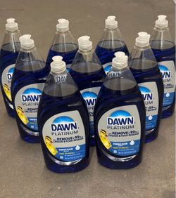 Dawn Platinum Dish Soap Fresh Rain 32.7 oz – $5 cada uno. - $5 each