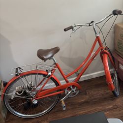 Beautiful Red Cruiser Bike For Sale