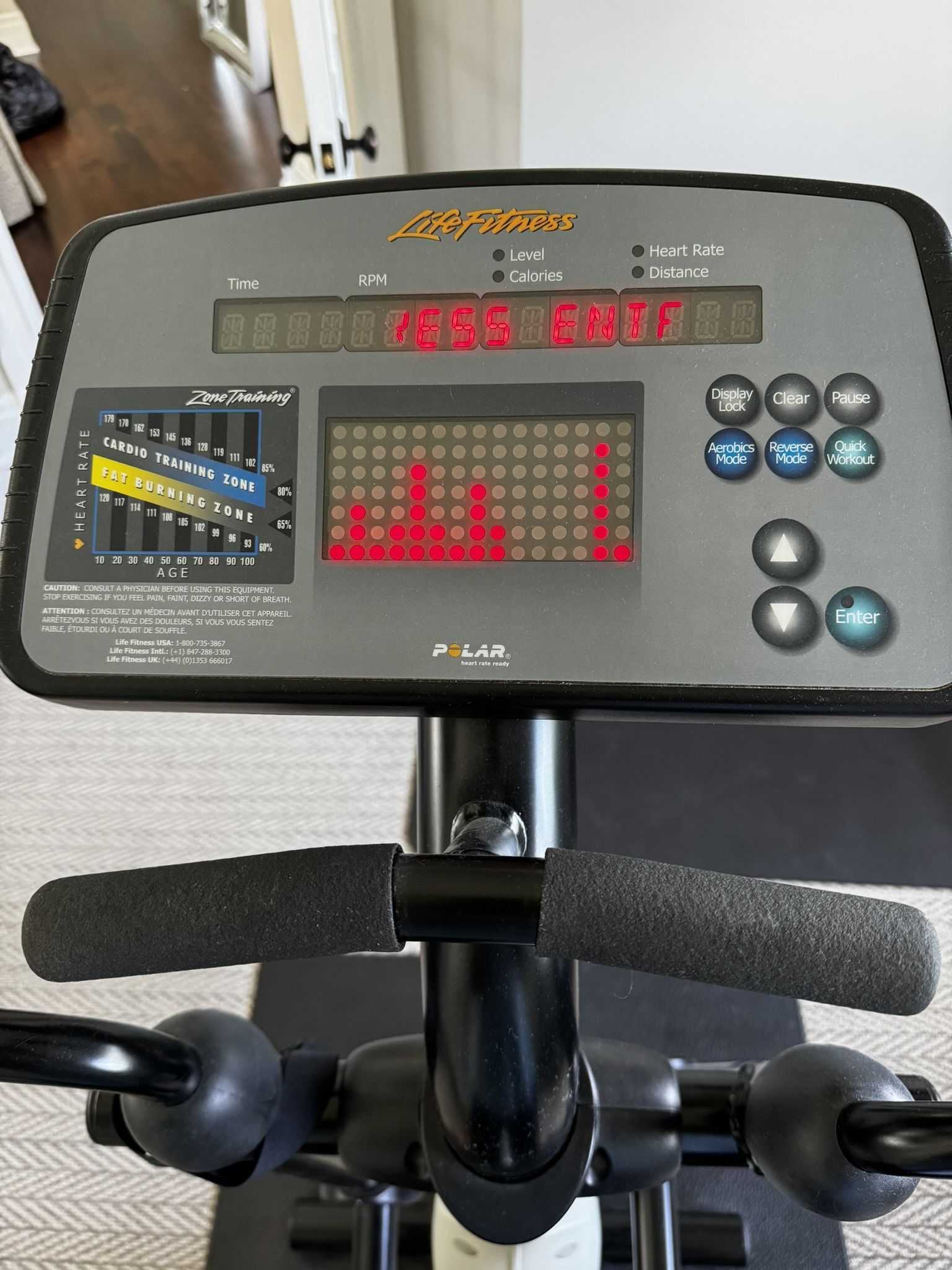 Life Fitness Elliptical Machine
