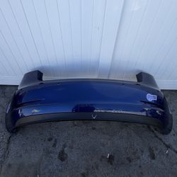 2017 2018 2019 2020 2021 2022 2023 Tesla Model 3 Sensor Type Rear Bumper Cover With Lower Bumper OEM