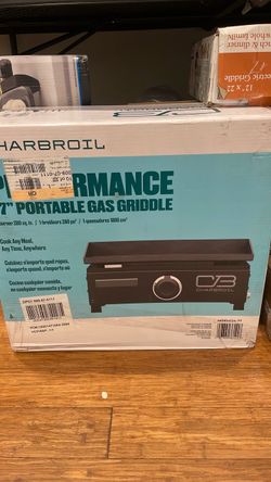 Char-Broil Portable Gas Griddle $70 never been used