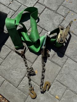 Tractor Ratchet Strap Down