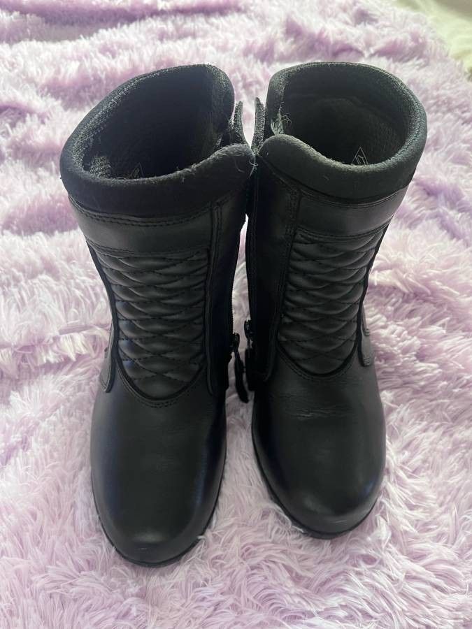 Woman’s motorcycle boots