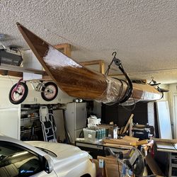 Petrel sea kayak unfinished build