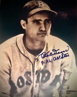 HOF Bobby Doerr autograph ( COA)