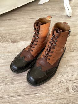 Authentic Moschino Italian Boots Size 9.5 or 10