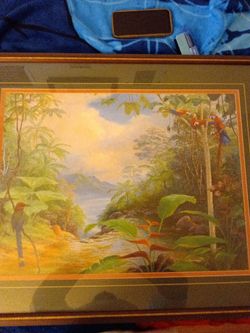 Nice picture of a peaceful place in the jungle