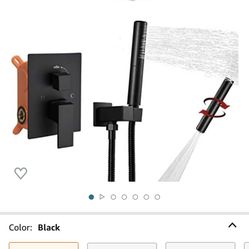 Black Shower System 