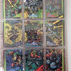 1993 Sky Box Marvel Full Set In Amazing Condition
