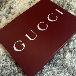Large Gucci Gift Box (No Contents) - Perfect for Storage or Display