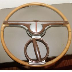 1941 Chevy Spinner Steering Wheel 