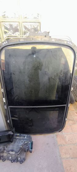 Car Sunroof Panel with Glass