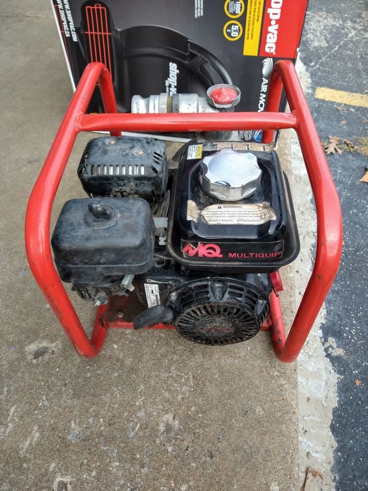 Multiquip QP2TH - 2" Trash Pump, 211 GPM, 98 ft. MAX Head; Honda GX160