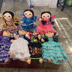 Mexican Hand Made Dolls
