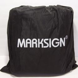 MARKSIGN 100% Waterproof Hitch Carrier Cargo Bag 58'' x 19'' x 23'' 15 Cu Ft
