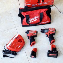 Milwaukee FUEL 12V 2 Tool Combo KIT