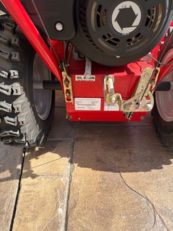 Troy built snow blower