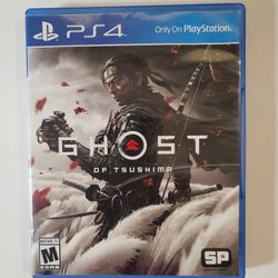 Ps4 Ps5 Game.. Ghost Of Tsushima !!!