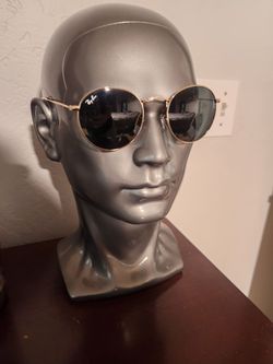 Ray-Ban Round Metal Sunglasses Gold Frame Dupe
