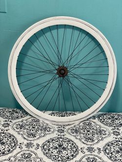 White fixie back rim & tire
